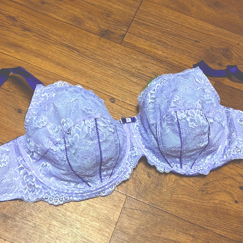 Adore Me Lilac Lace Bra 40G